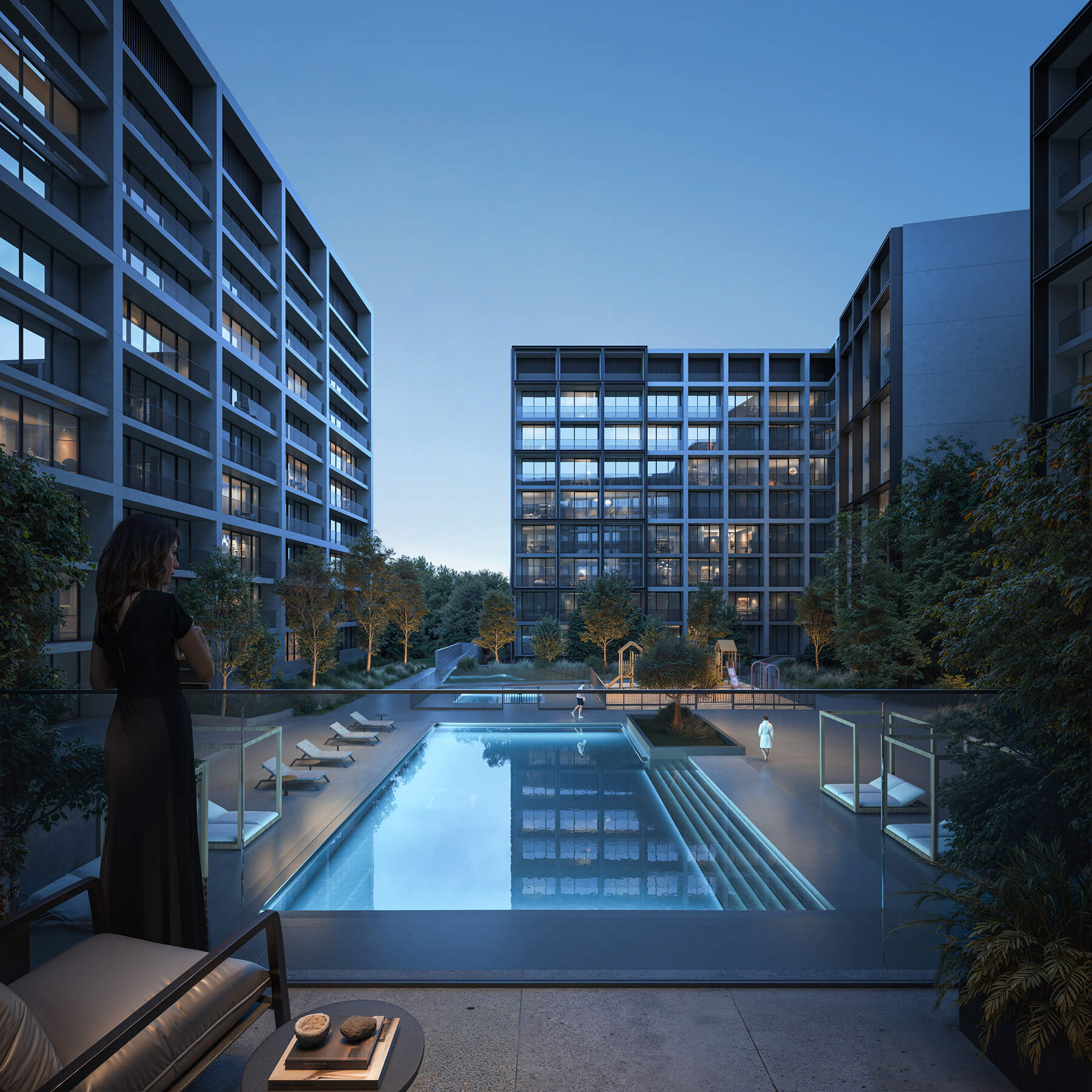Jenna residences at Aljada in Arada developer imagery